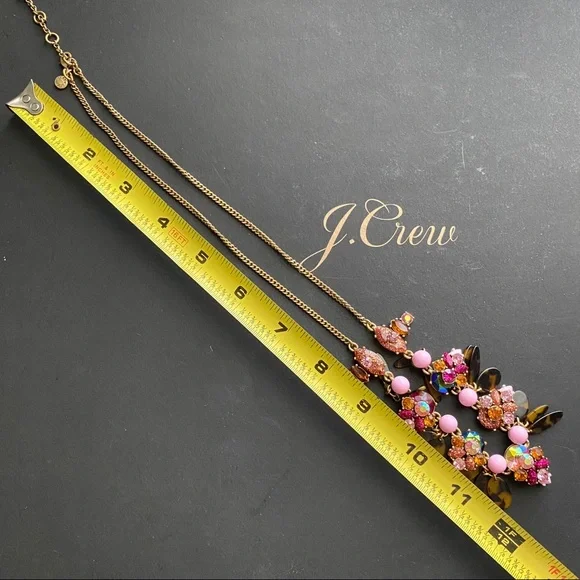 J. Crew long rhinestone necklace - Picture 8 of 8